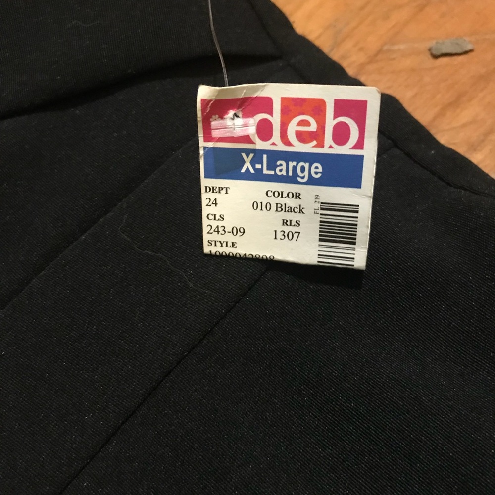 XL- DEB BLACK ONE STRAP MINI DRESS - Picture 2 of 3